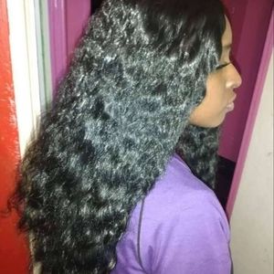 Leon's Ombre Wig Hair Long Natrual Wavy Orange